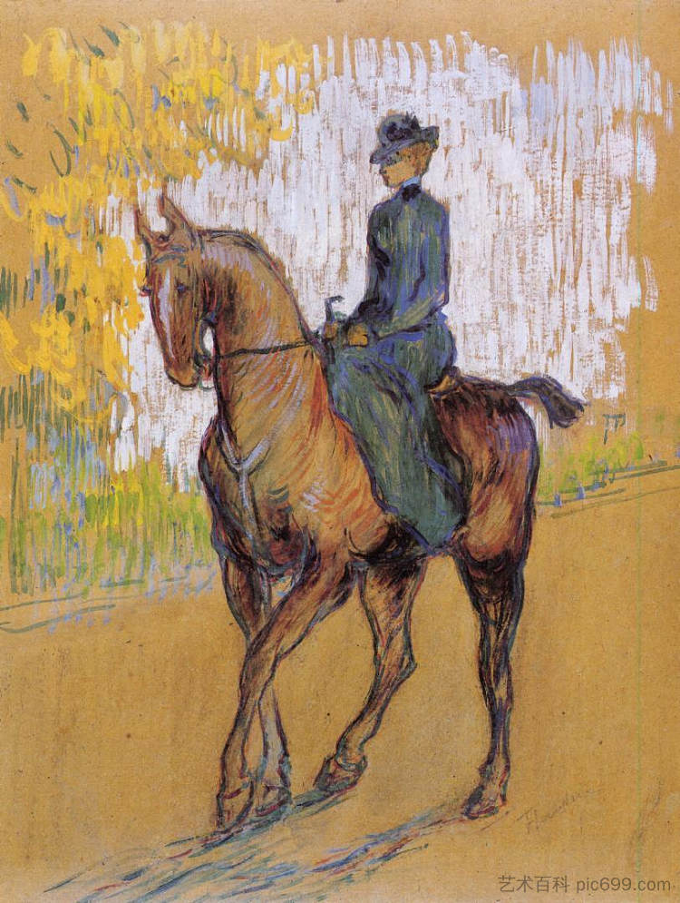 亚马逊河 Amazone (1899),亨利·玛丽·雷蒙·德·图卢兹·劳特累克