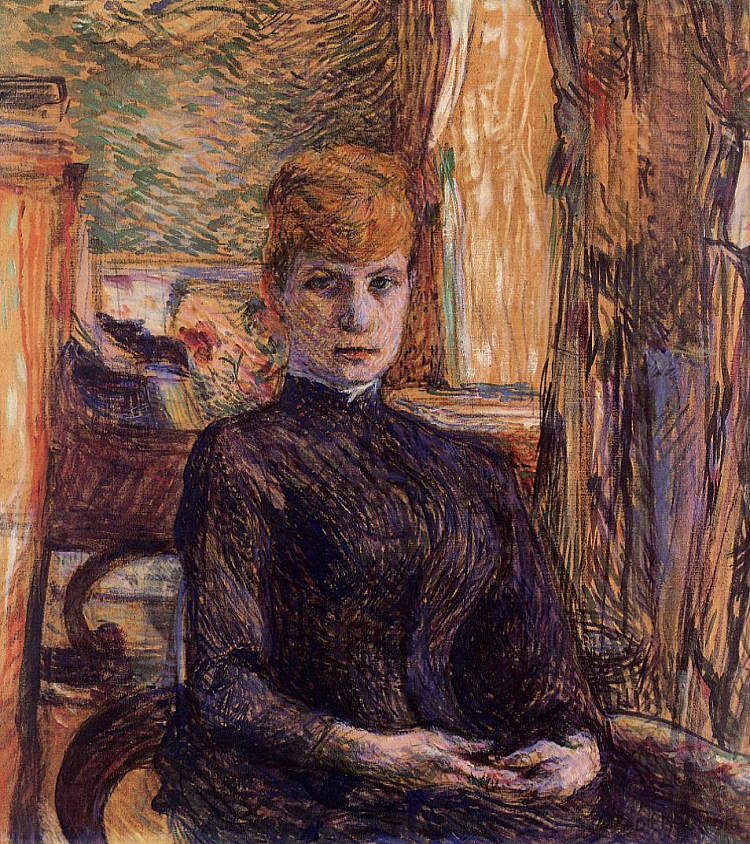 朱丽叶·帕斯卡夫人 Madame Juliette Pascal (1871),亨利·玛丽·雷蒙·德·图卢兹·劳特累克