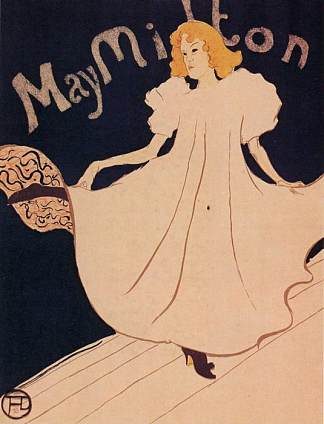 梅·米尔顿 May Milton (1895)，亨利·玛丽·雷蒙·德·图卢兹·劳特累克