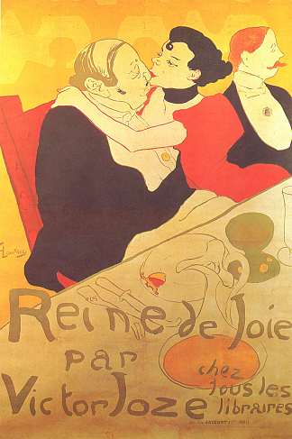 欢乐女王 Reine de Joie (1892)，亨利·玛丽·雷蒙·德·图卢兹·劳特累克