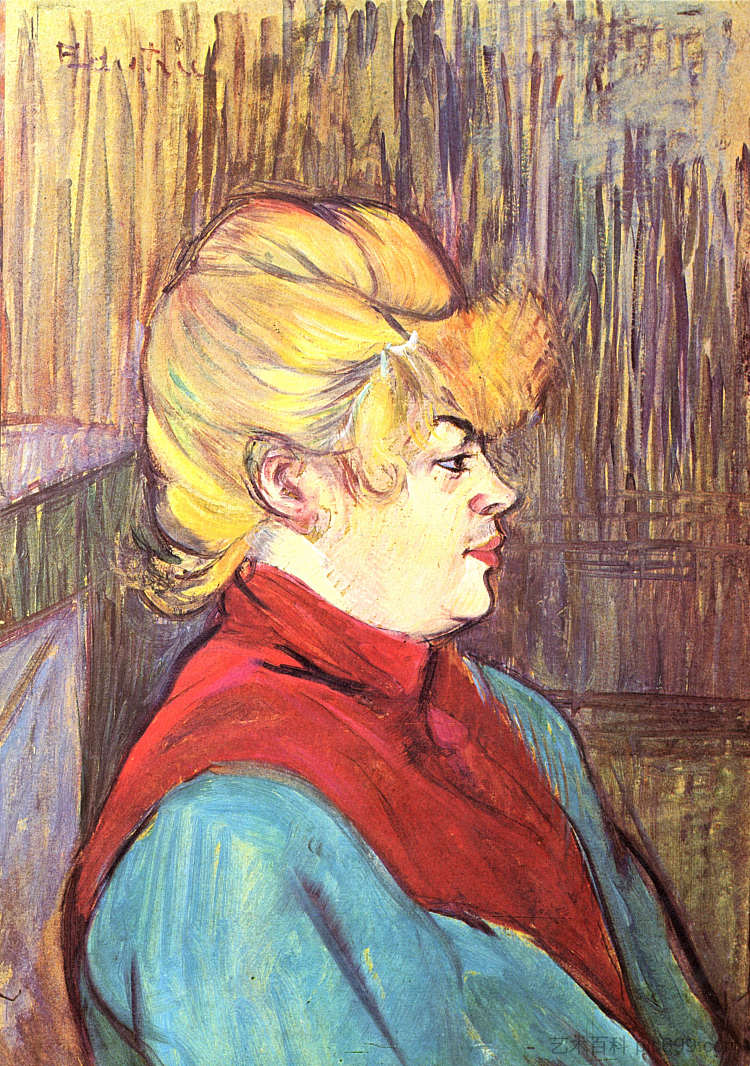 女人妓院 Woman brothel (1894),亨利·玛丽·雷蒙·德·图卢兹·劳特累克