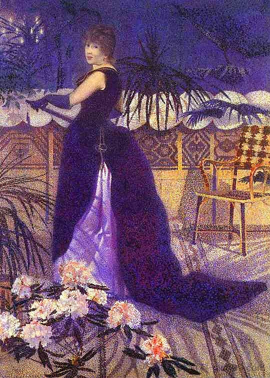 赫克托·弗朗西斯夫人，尼·伊尔玛·克莱尔和后来 Mme. Hector France, nee Irma Clare and Later (1891)，亨利·埃德蒙·克罗斯