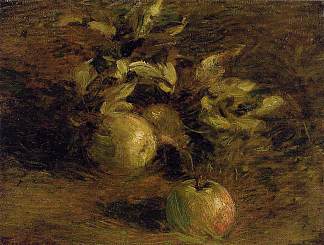 苹果 Apples (1876)，亨利·方丹·拉图尔