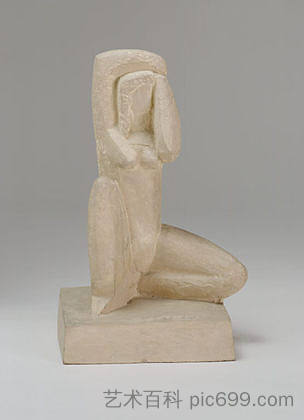 坐着的女人 Seated Woman (1926)，亨利劳伦斯