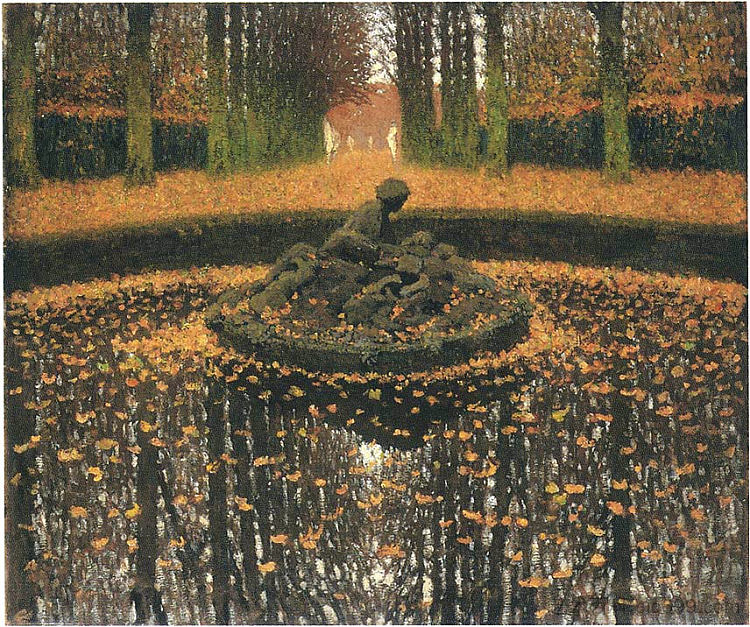 凡尔赛女王喷泉 Fountain of the Versailles Queen (1920),亨利马丁