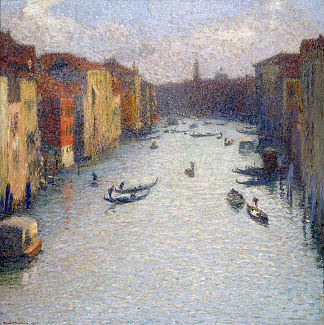 大运河，威尼斯 Grand Canal, Venice，亨利马丁
