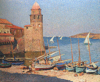 科利尤尔港 Port Collioure，亨利马丁