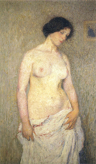 年轻的裸体女人 Young Nude Woman，亨利马丁