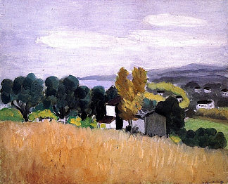 巴黎的秋天 Autumn in Cagnes (1918)，亨利·马蒂斯