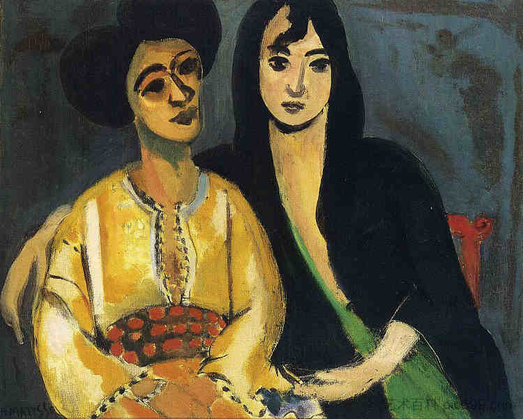 艾莎和劳雷特 Aicha and Laurette (1917),亨利·马蒂斯