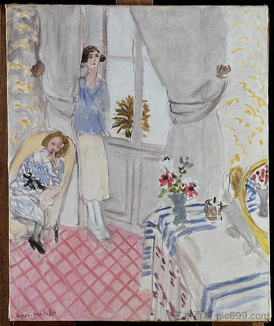 闺房 Boudoir (1921),亨利·马蒂斯