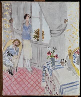 闺房 Boudoir (1921)，亨利·马蒂斯