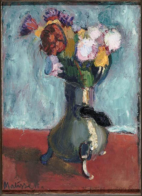 巧克力花束 Bouquet of flowers in chocolate (1902),亨利·马蒂斯