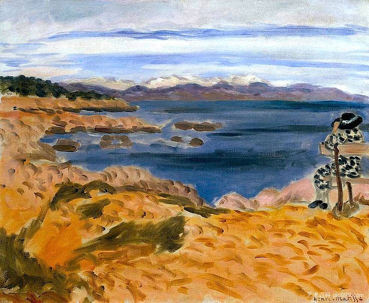 昂蒂布角 Cap D'Antibes (1922)，亨利·马蒂斯