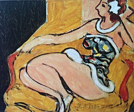 丹塞斯·阿西斯 Danseuse Assise (1942),亨利·马蒂斯