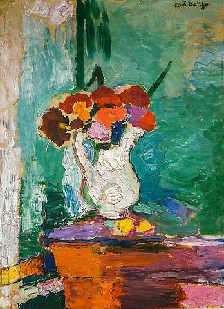 Flowers Flowers (c.1907)，亨利·马蒂斯