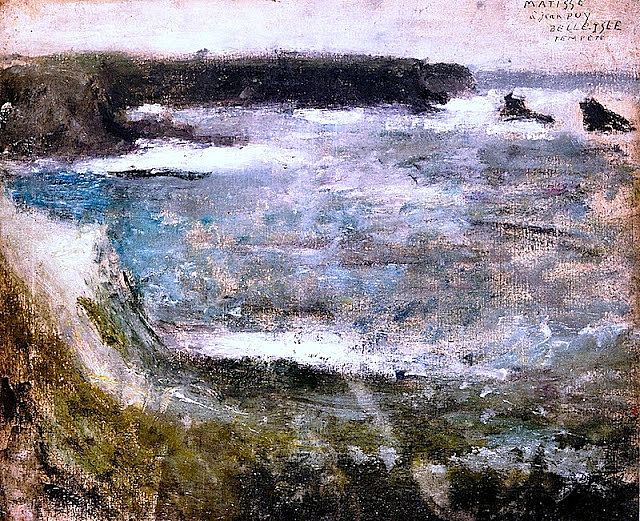 美丽风暴岛 Belle Isle Tempête (c.1896),亨利·马蒂斯