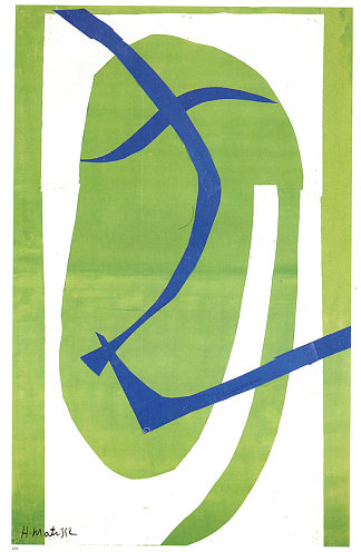 日本面具 Japanese Mask (1950)，亨利·马蒂斯