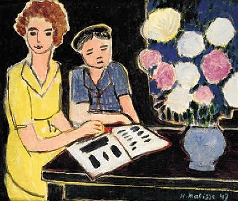读数 La Lecture (1947),亨利·马蒂斯