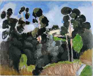 景观 Landscape (1918)，亨利·马蒂斯