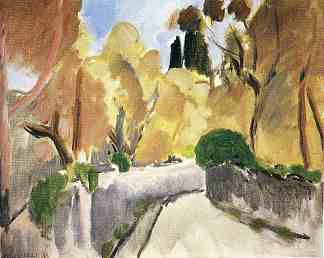 景观 Landscape，亨利·马蒂斯
