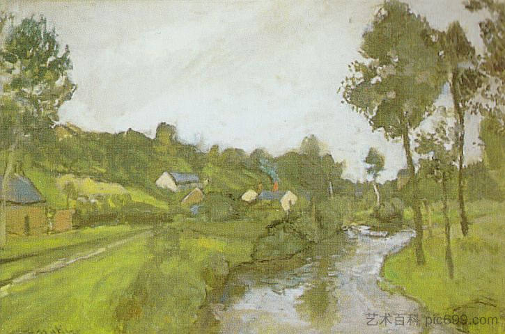景观Lesquielles St Germain Landscape Lesquielles St Germain (1903),亨利·马蒂斯