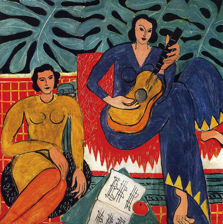 音乐 Music (1939),亨利·马蒂斯