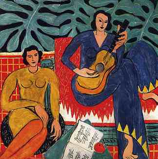 音乐 Music (1939)，亨利·马蒂斯