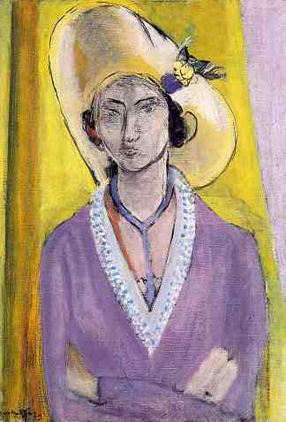 黄色的帽子 The Yellow Hat，亨利·马蒂斯