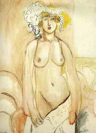 裸体 Nude (1919)，亨利·马蒂斯