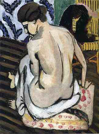 裸体的 Nude’s Back (1918)，亨利·马蒂斯