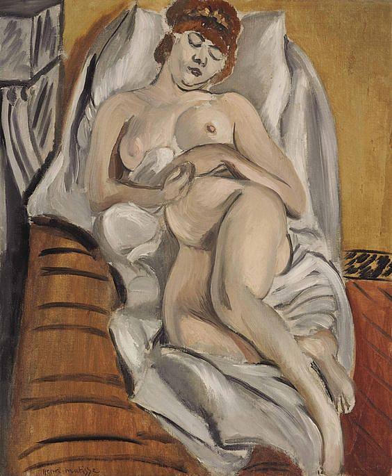 Nude Woman Nude Woman (1915)，亨利·马蒂斯
