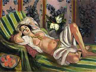 宫女 Odalisque (1926)，亨利·马蒂斯