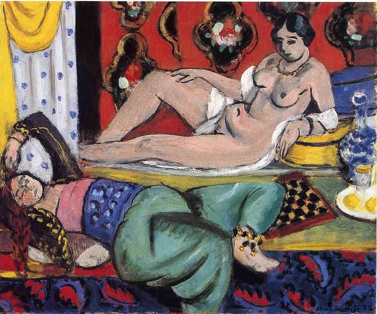 奥达利斯克 Odalisques (1928),亨利·马蒂斯