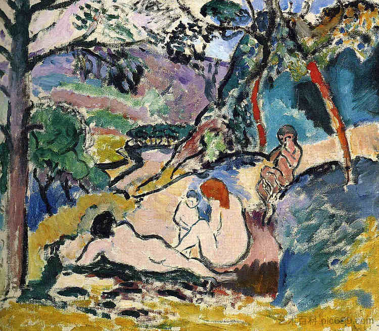 田园诗 Pastoral (1905),亨利·马蒂斯
