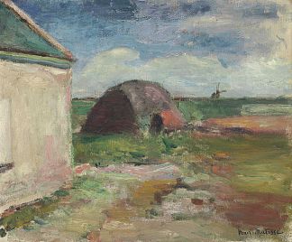 布列塔尼风景 Paysage De Bretagne (1896)，亨利·马蒂斯
