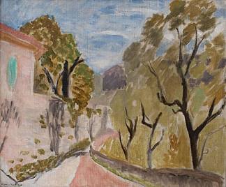 南方的风景或街道 Paysage Ou Rue Dans Le Midi (1918)，亨利·马蒂斯