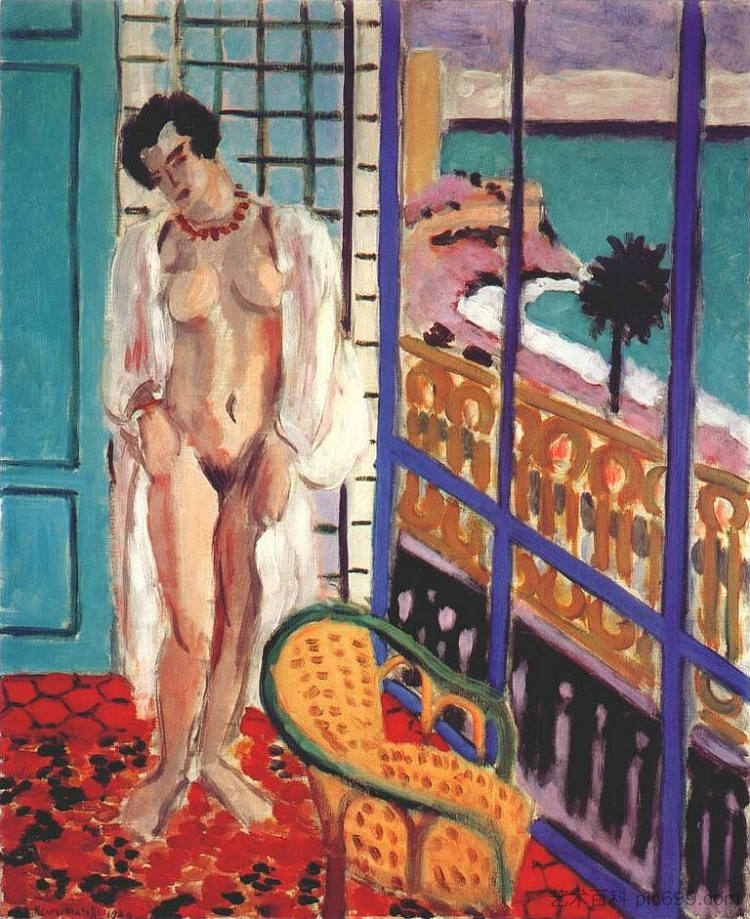 珍珠裸体 Pearly Nude (1929),亨利·马蒂斯