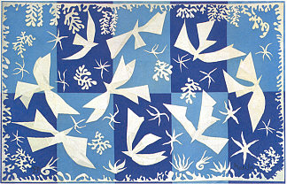 波利尼西亚，天空 Polynesia, the sky (1946)，亨利·马蒂斯