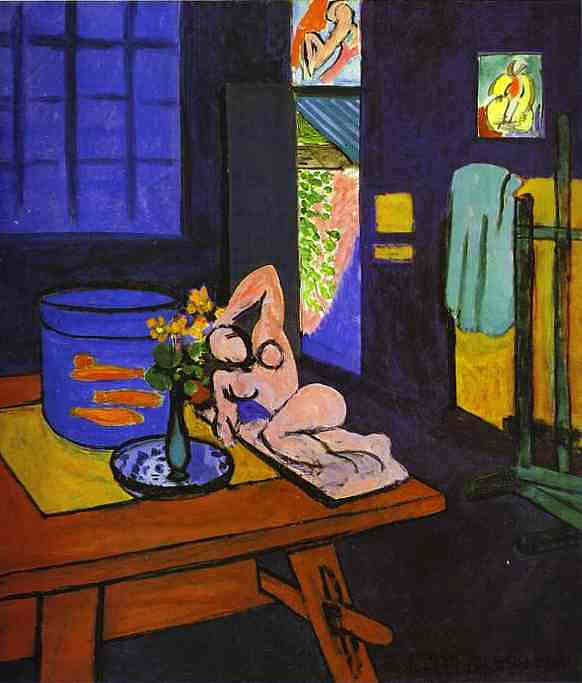 室内红鱼 Red Fish in Interior (1912)，亨利·马蒂斯