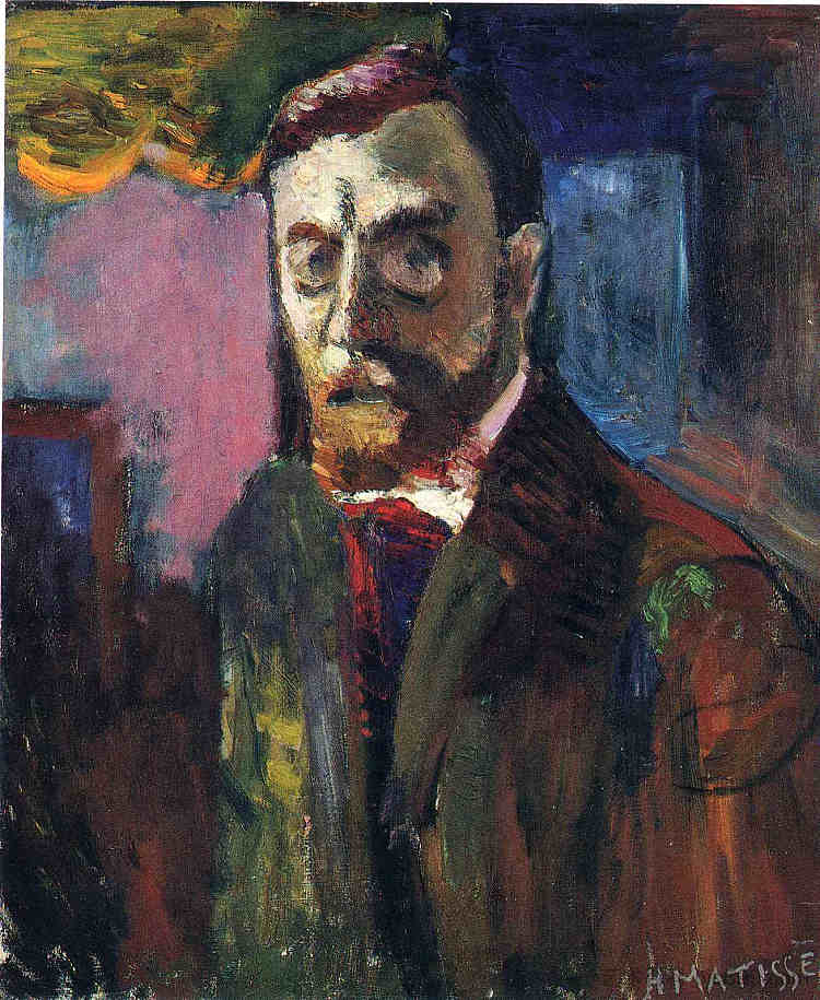 自画像 Self-Portrait (1900),亨利·马蒂斯
