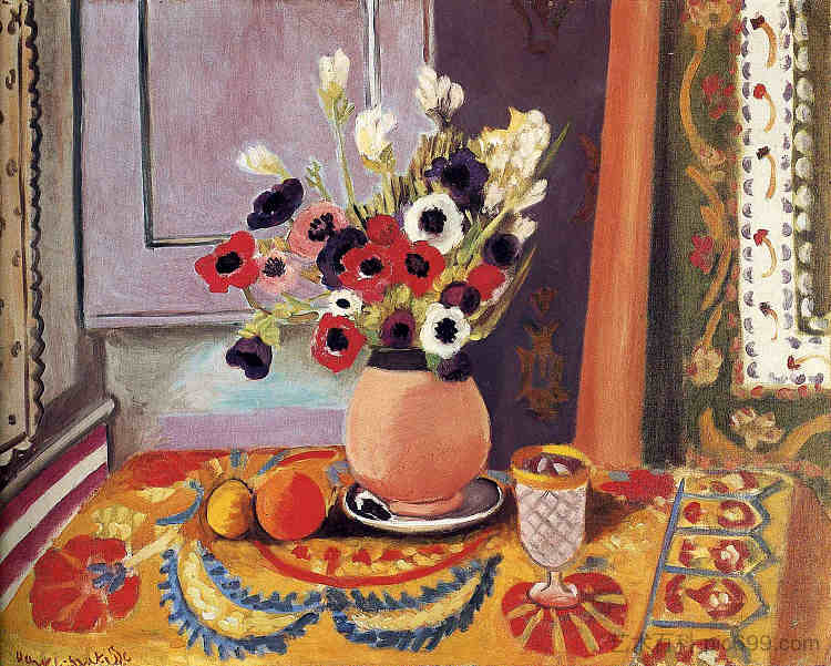 静物画 Still Life，亨利·马蒂斯