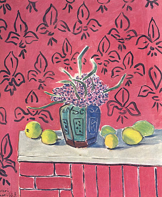 柠檬静物 Still Life With Lemons (1943)，亨利·马蒂斯