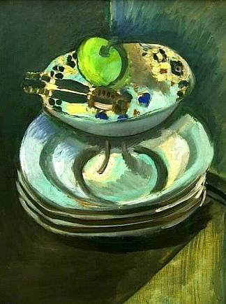 《胡桃夹子静物 Still Life with Nutcracker (1916)，亨利·马蒂斯