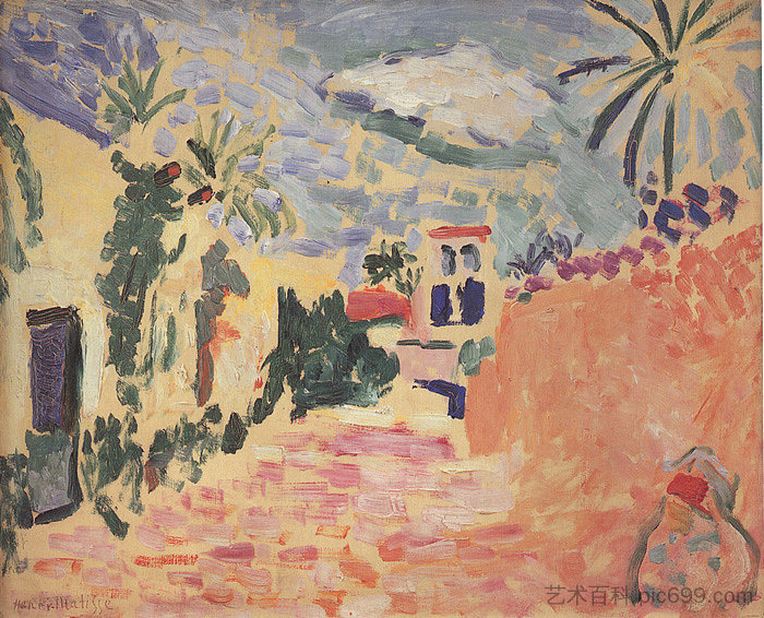 比斯克拉大街 Street at Biskra (1906),亨利·马蒂斯