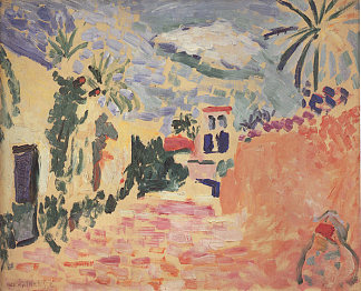 比斯克拉大街 Street at Biskra (1906)，亨利·马蒂斯