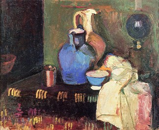 蓝色的罐子 The Blue Jug (1899)，亨利·马蒂斯