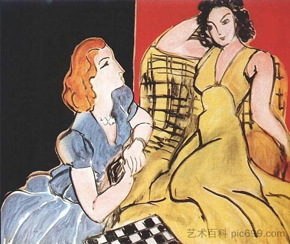 对话 The Conversation (1941),亨利·马蒂斯