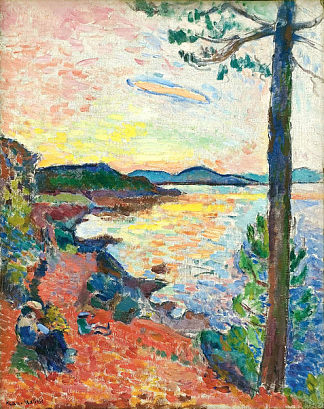 圣特罗佩海湾 The Gulf of Saint Tropez (1904)，亨利·马蒂斯