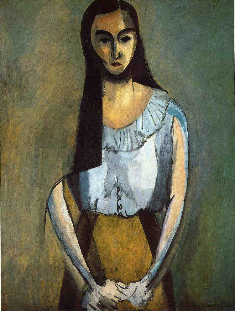 意大利女人 The Italian Woman (1916),亨利·马蒂斯